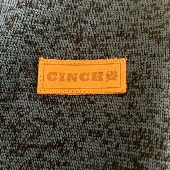 ✨Cinch Pullover Men's Fleece Teal Sz XL Sweater✨ - Picture 7 of 9